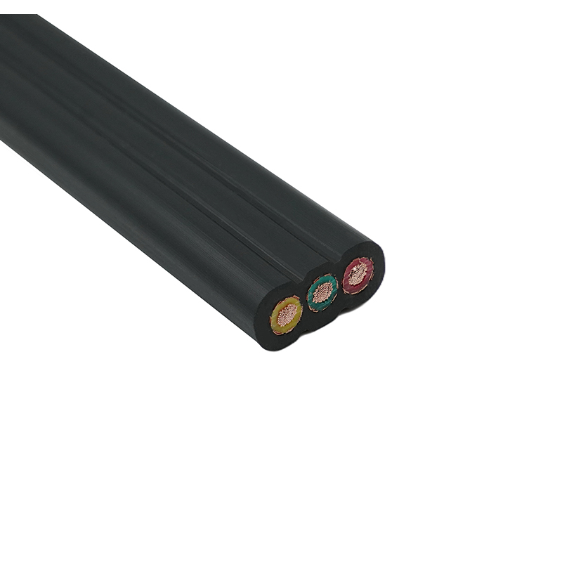 কপার কোর পিভিসি ইনসুলেটেড পিভিসি শিথ শিল্ডেড এলিভেটর ফ্ল্যাট ক্যাবল