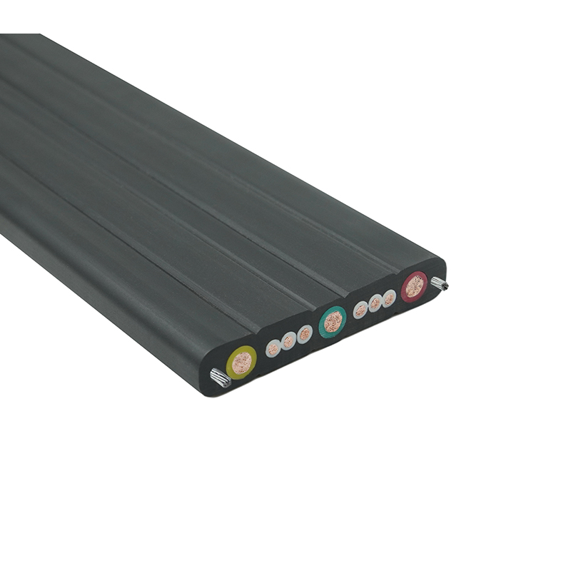 স্টীল তারের সঙ্গে যৌগিক খাপ ক্রেন ভ্রমণ ফ্ল্যাট তারের