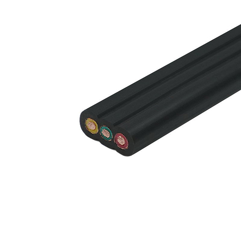 কপার কোর পিভিসি ইনসুলেটেড পিভিসি শিথ শিল্ডেড এলিভেটর ফ্ল্যাট ক্যাবল