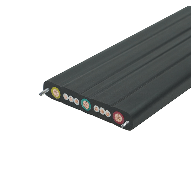 স্টীল তারের সঙ্গে যৌগিক খাপ ক্রেন ভ্রমণ ফ্ল্যাট তারের