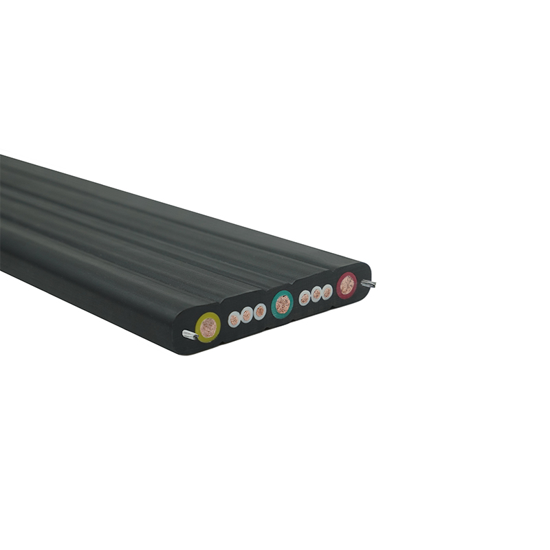 স্টীল তারের সঙ্গে যৌগিক খাপ ক্রেন ভ্রমণ ফ্ল্যাট তারের