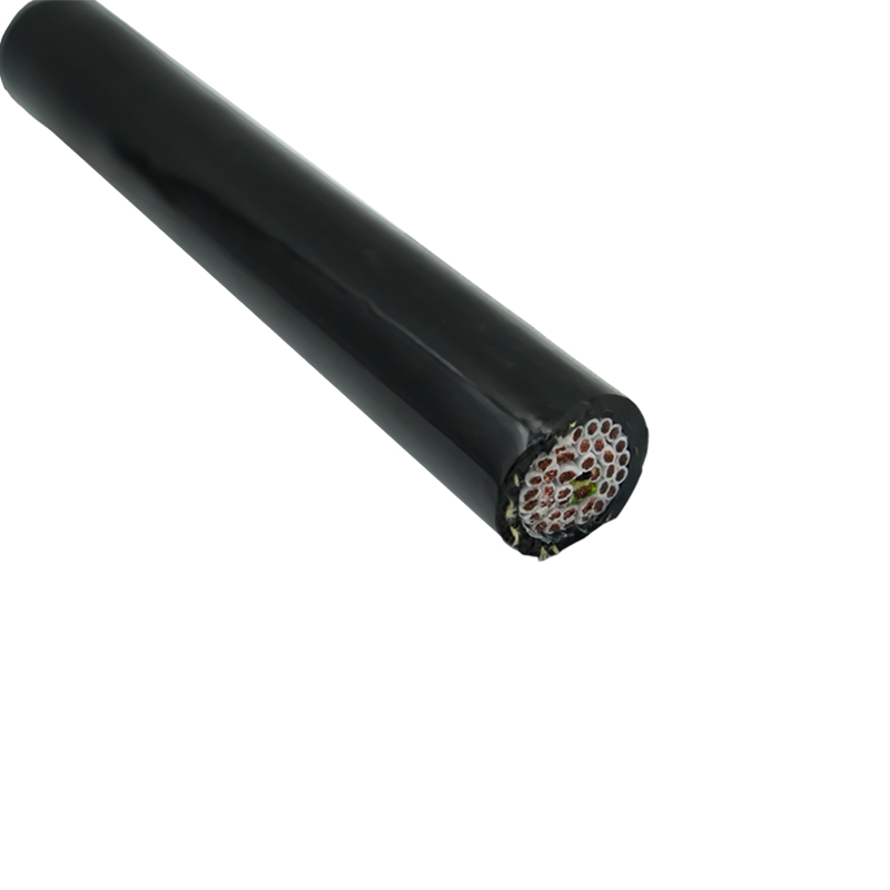 TPU ডুয়াল-শীথ ওয়াটারপ্রুফ ক্রেন রিলিং ক্যাবল