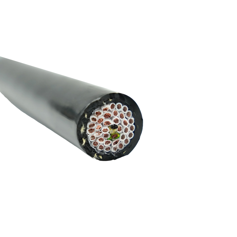 TPU ডুয়াল-শীথ ওয়াটারপ্রুফ ক্রেন রিলিং ক্যাবল