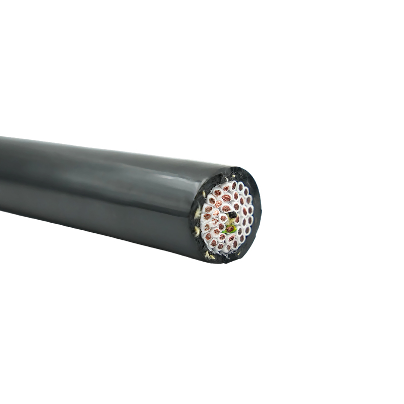 TPU ডুয়াল-শীথ ওয়াটারপ্রুফ ক্রেন রিলিং ক্যাবল