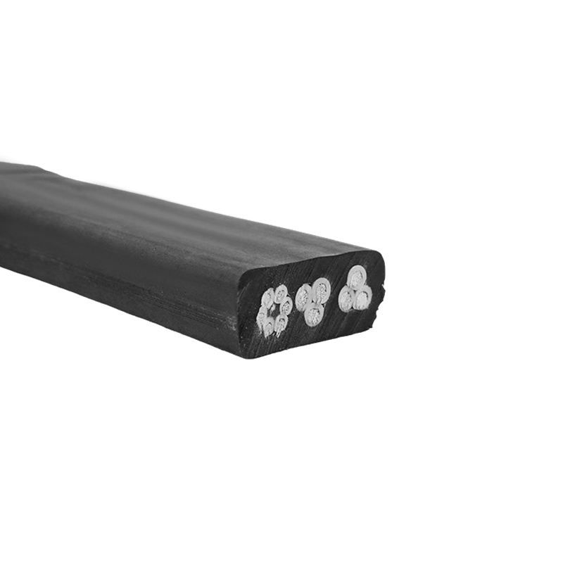 মাঝারি ফ্ল্যাট সাধারণ রাবার কেবল