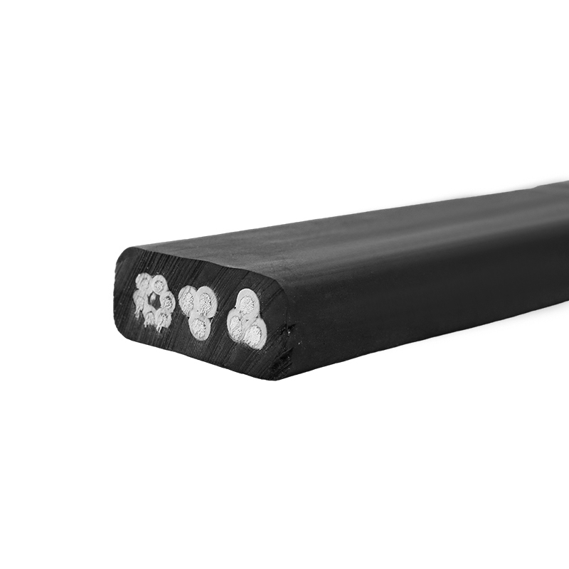 মাঝারি ফ্ল্যাট সাধারণ রাবার কেবল