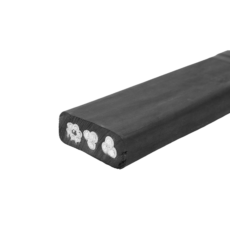 মাঝারি ফ্ল্যাট সাধারণ রাবার কেবল